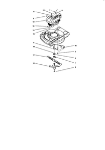 Part Location Diagram of 684728 Lawn Boy Bag & Adapter Assembly
